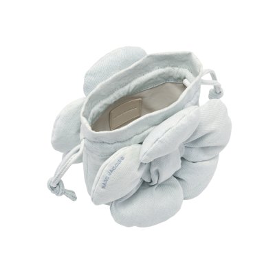 THE DAISY DENIM DRAWSTRING MINI BAG